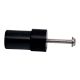 Black Tiny Cylinder Glass Cabinet knobs